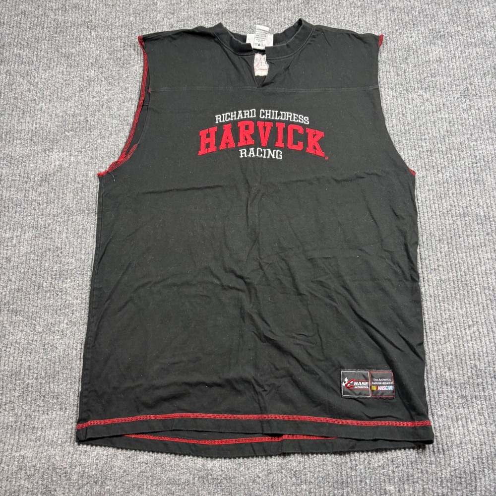 Vintage Chase Authentics Tank Men's XL Kevin Harvick NASCAR Sleeveless Racing